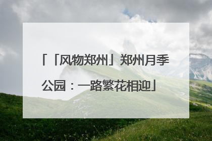 「风物郑州」郑州月季公园：一路繁花相迎