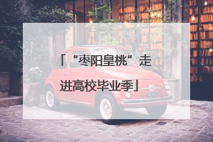 “枣阳皇桃”走进高校毕业季