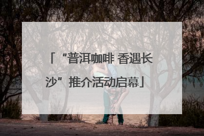 “普洱咖啡 香遇长沙”推介活动启幕