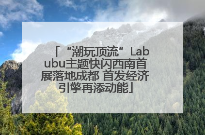“潮玩顶流”Labubu主题快闪西南首展落地成都 首发经济引擎再添动能