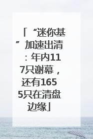 “迷你基”加速出清：年内117只谢幕，还有1655只在清盘边缘