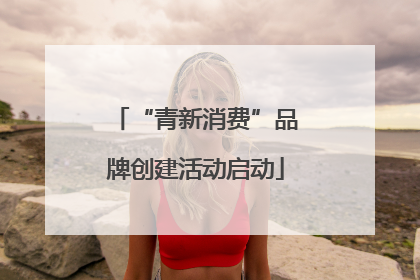 “青新消费”品牌创建活动启动
