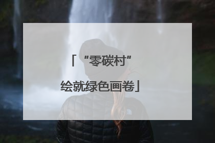 “零碳村” 绘就绿色画卷