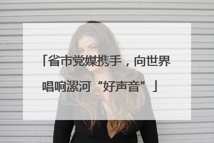 省市党媒携手，向世界唱响漯河“好声音”