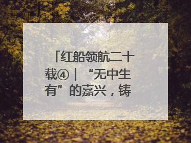 红船领航二十载④｜“无中生有”的嘉兴，铸就产业丰碑