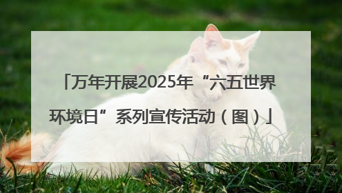 万年开展2025年“六五世界环境日”系列宣传活动（图）