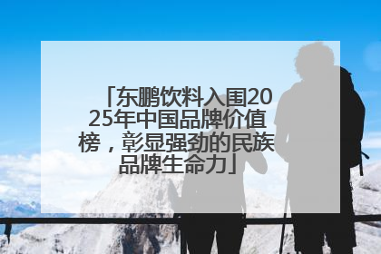 东鹏饮料入围2025年中国品牌价值榜，彰显强劲的民族品牌生命力