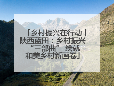 乡村振兴在行动丨陕西蓝田：乡村振兴 “三部曲” 绘就和美乡村新画卷