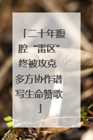 二十年腹腔“雷区”终被攻克 多方协作谱写生命赞歌