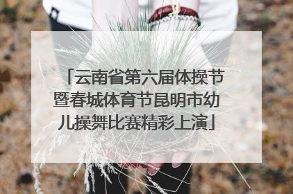 云南省第六届体操节暨春城体育节昆明市幼儿操舞比赛精彩上演