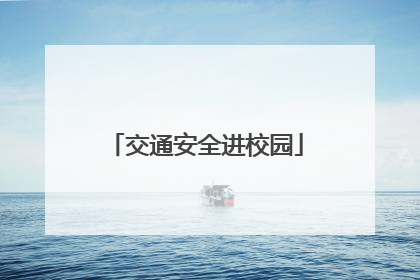 交通安全进校园