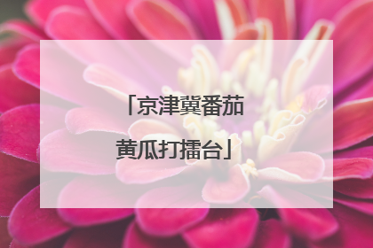 京津冀番茄黄瓜打擂台