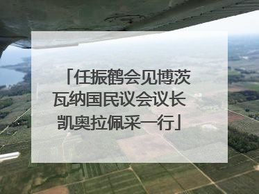 任振鹤会见博茨瓦纳国民议会议长凯奥拉佩采一行