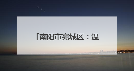 南阳市宛城区：温暖“志愿红”守护居民“幸福路”