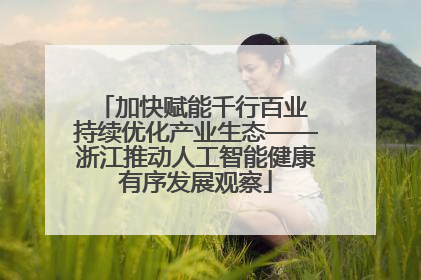 加快赋能千行百业 持续优化产业生态——浙江推动人工智能健康有序发展观察