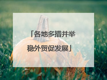 各地多措并举稳外贸促发展