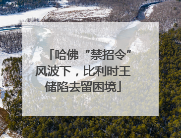 哈佛“禁招令”风波下，比利时王储陷去留困境