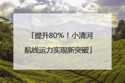 提升80％！小清河航线运力实现新突破