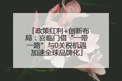 政策红利+创新布局：喜临门借“一带一路”与0关税机遇加速全球品牌化