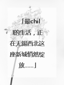 最chill的生活，正在无锡西北这座新城悄然绽放……