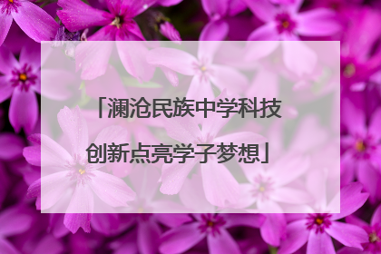 澜沧民族中学科技创新点亮学子梦想