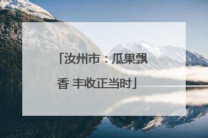汝州市：瓜果飘香 丰收正当时