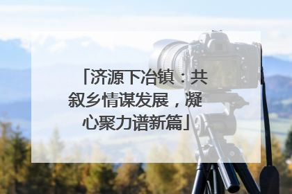 济源下冶镇：共叙乡情谋发展，凝心聚力谱新篇