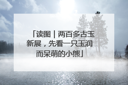 读图｜两百多古玉新展，先看一只玉润而呆萌的小熊
