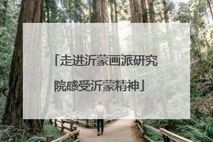 走进沂蒙画派研究院感受沂蒙精神