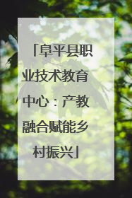 阜平县职业技术教育中心：产教融合赋能乡村振兴