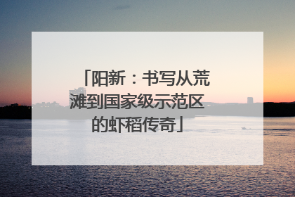 阳新：书写从荒滩到国家级示范区的虾稻传奇
