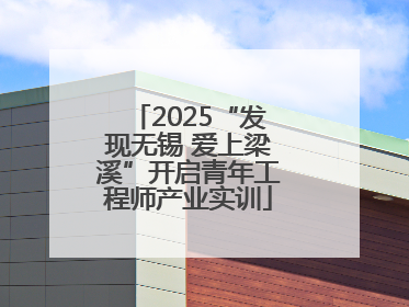 2025“发现无锡 爱上梁溪”开启青年工程师产业实训